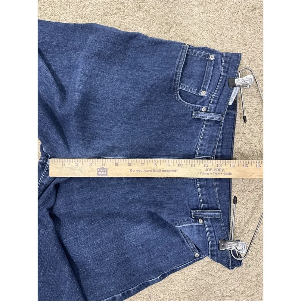 Levis 569 Blue Denim Shorts Jorts Men's 36 Loose Straight Fit‎ Streetwear Grunge